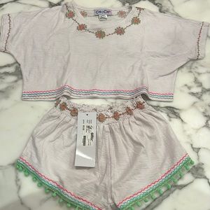 Girls size 12 bottom and 10 top